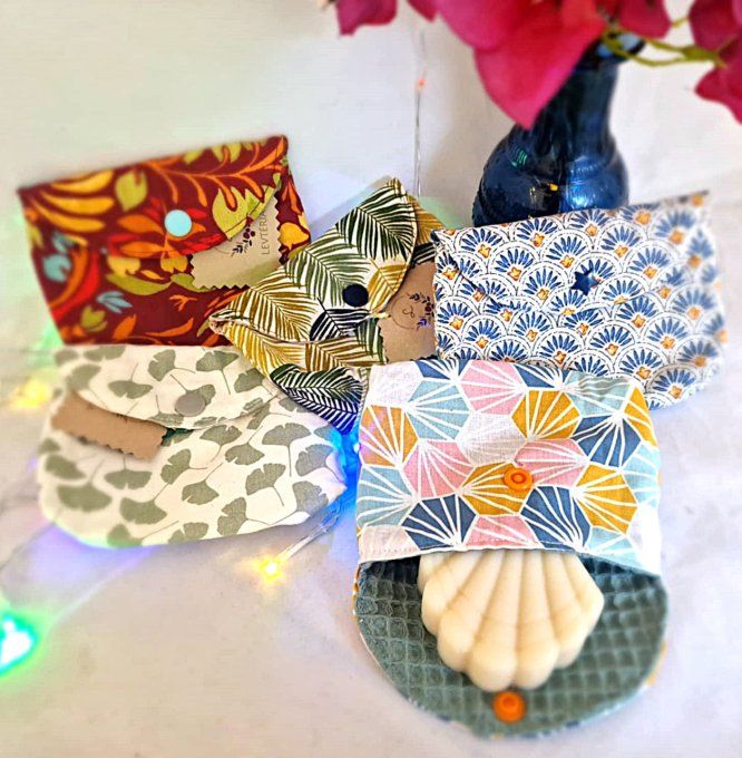 Pochette de transport pour savon